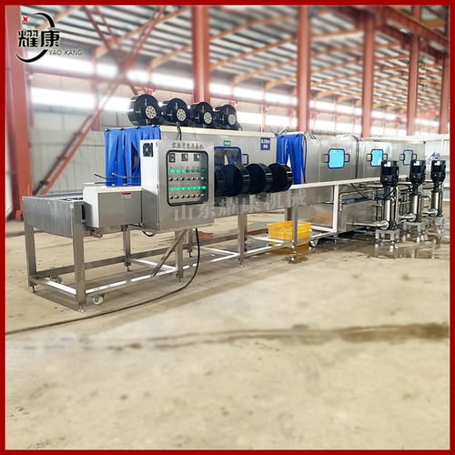 全自動(dòng)洗筐機(jī) 高效解決食品廠周轉(zhuǎn)筐油污漬清洗難題